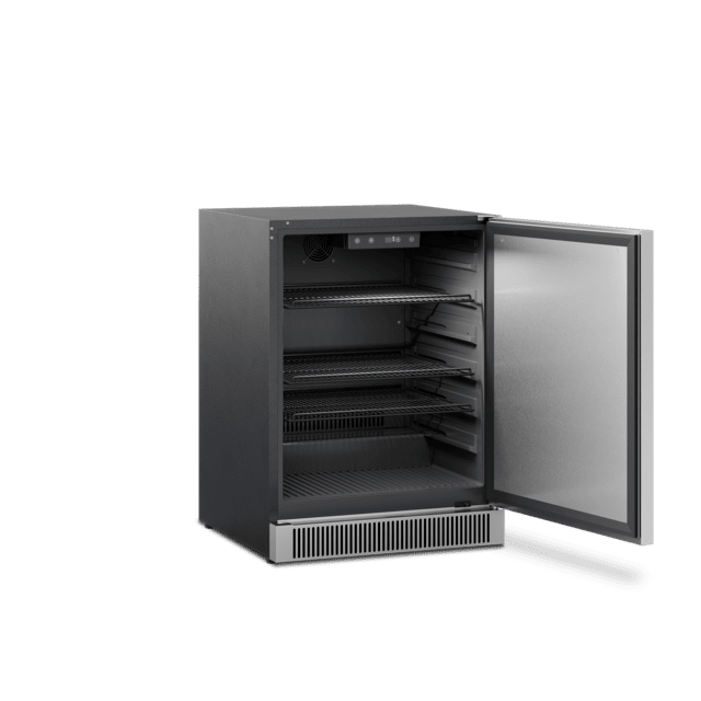 Dometic 24 Inch Outdoor Refrigerator with Solid Door and Lock