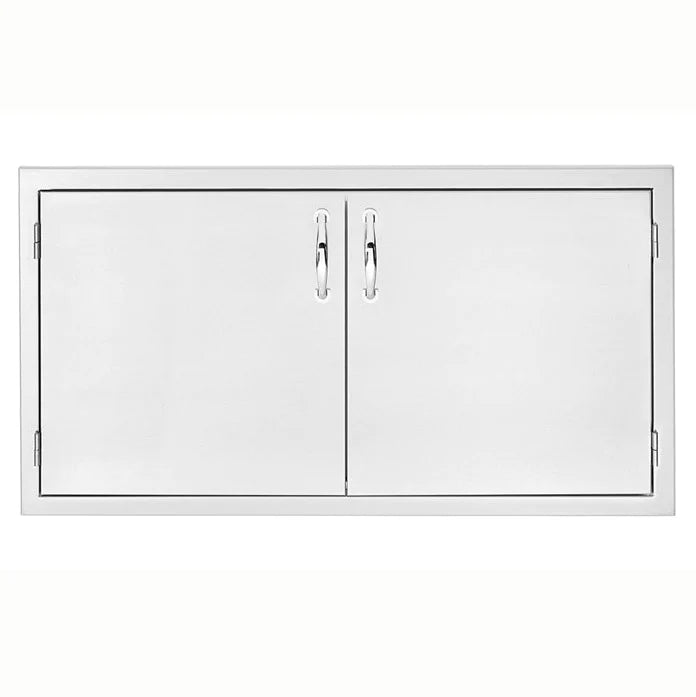 TrueFlame 36 Inch 2-Drawer Dry Storage Pantry & Enclosed Cabinet ComboCombo