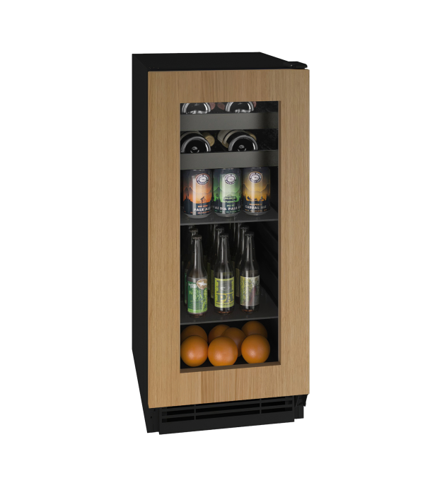 U-Line Beverage Center 15" Reversible Hinge Integrated Frame 115v