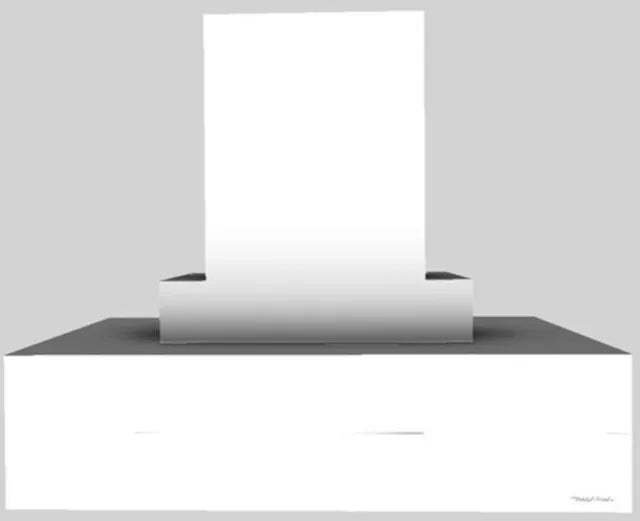 Vent A Hood 36 Inch 550 CFM Contemporary Island Range Hood
