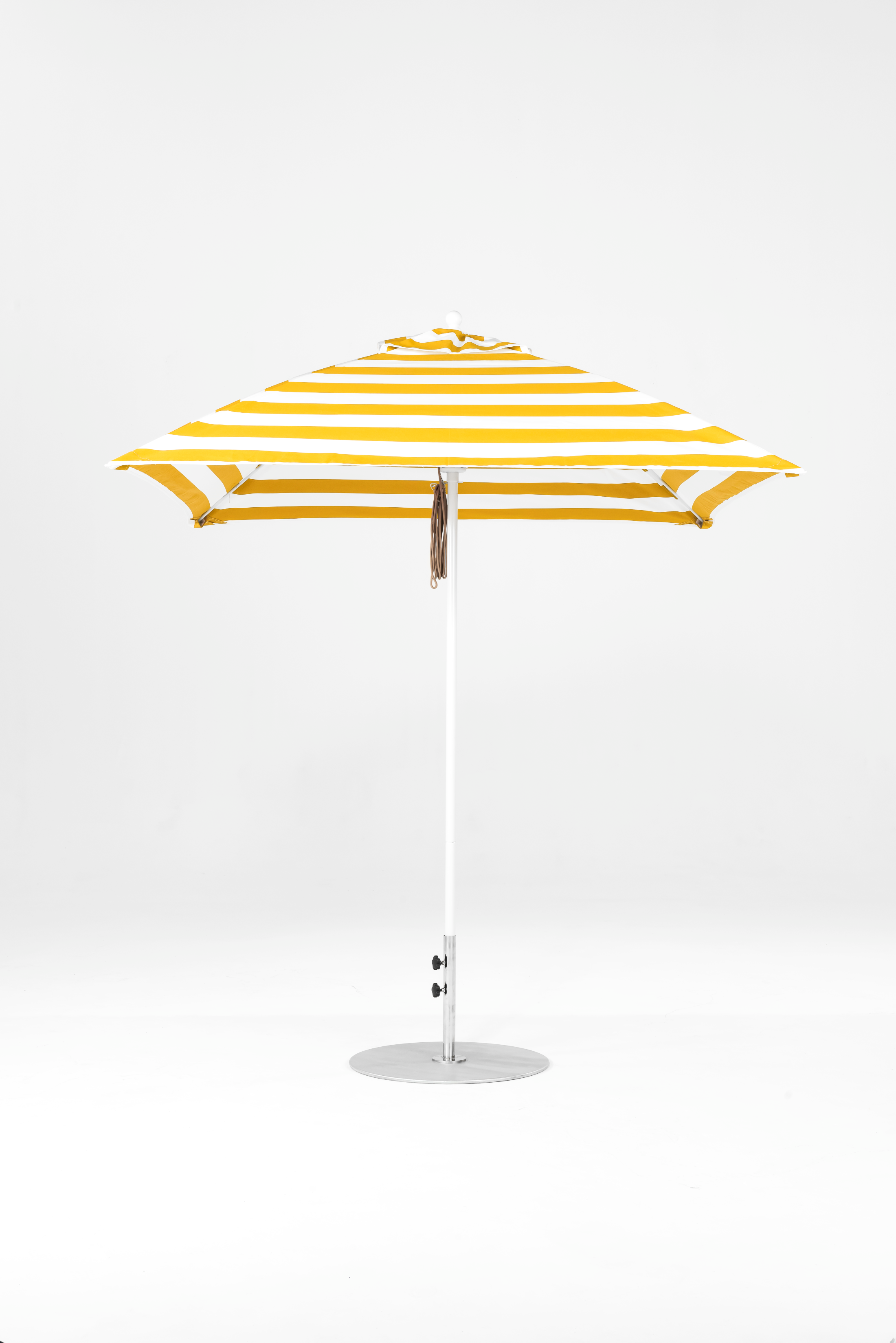 464FM-SQ-055 Yellow Stripe-Alpine White