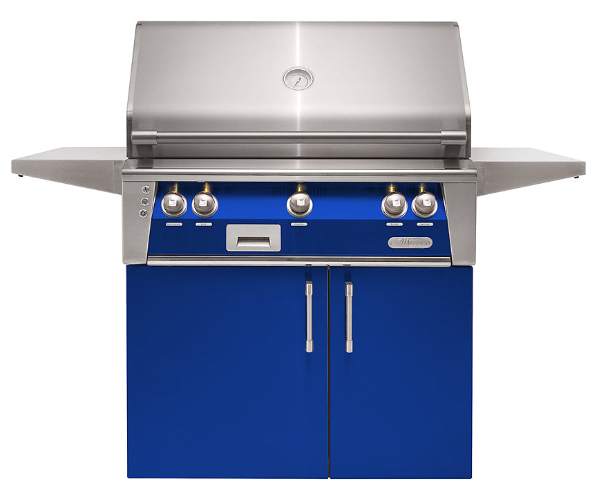 Alfresco ALXE 36-Inch Freestanding Grill With Rotisserie