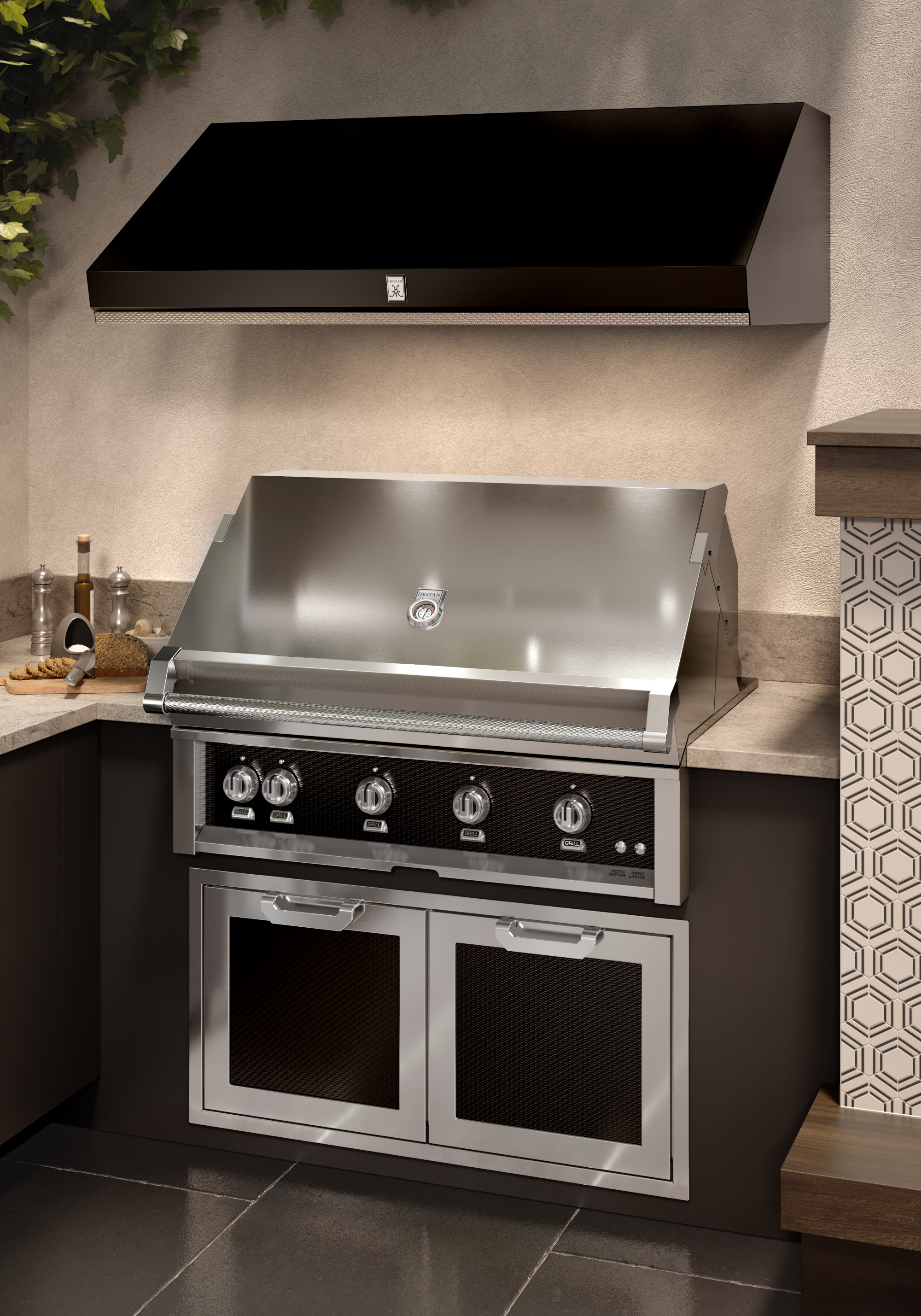 4222 grill and hood 1