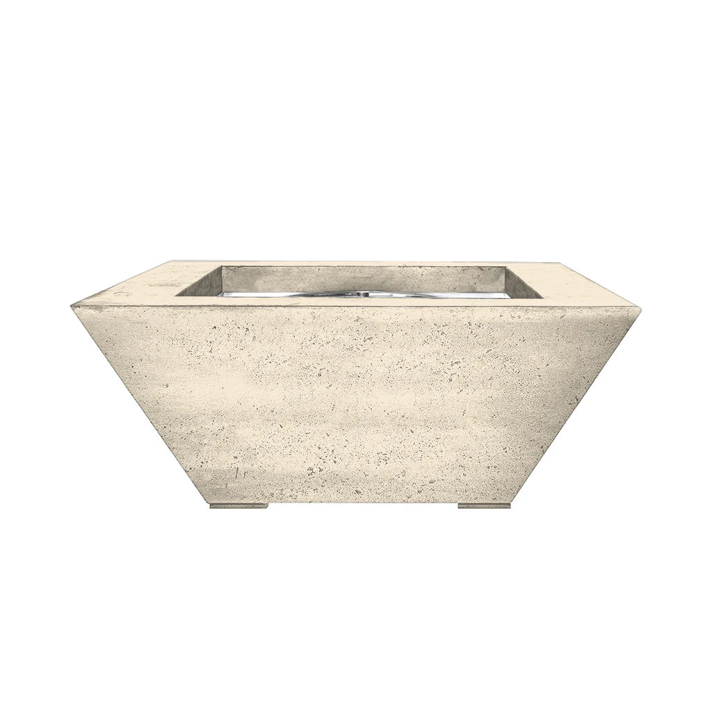 Prism Hardscapes Lombard Pedestal Gas Fire Table