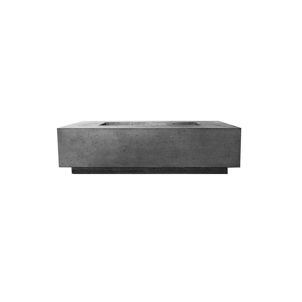 Prism Hardscapes Tavola 66 Slim Concrete Gas Fire Pit