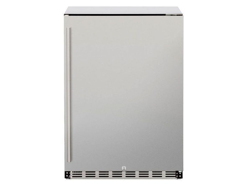 American Made Grills 24 Inch Outdoor Refrigerator with Door