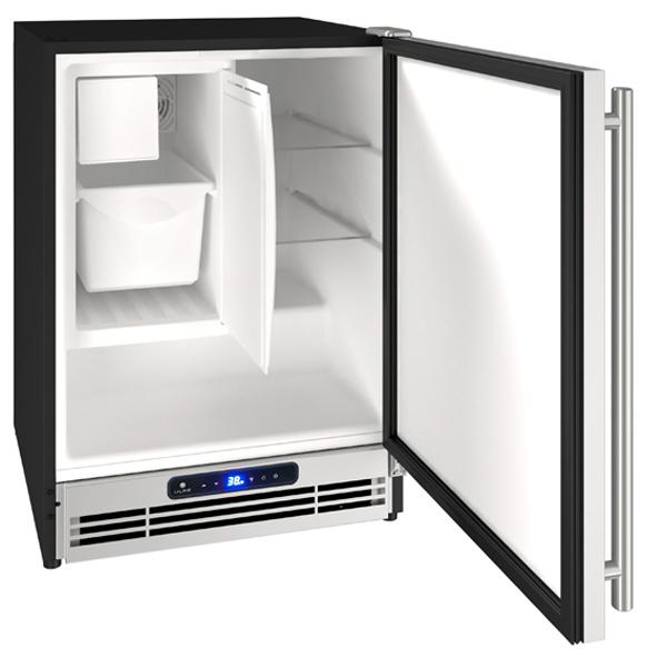 U-Line Combo Frost Free 21" Reversible Hinge Stainless Solid 115v
