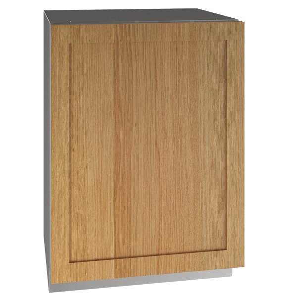 U-Line Beverage Center 24" Reversible Hinge Integrated Solid 115v