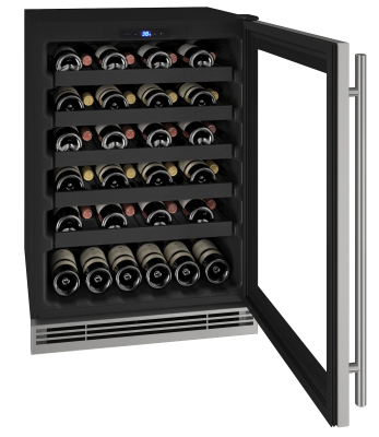 U-Line Wine Captain 24" Reversible Hinge Stainless Frame 115v