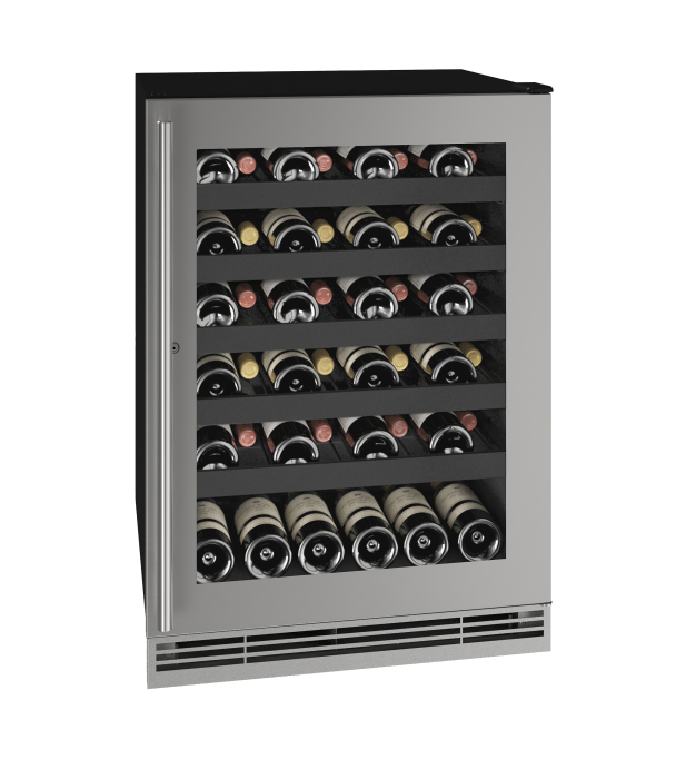 U-Line Wine Captain 24" Lock Reversible Hinge Stainless Frame 115v