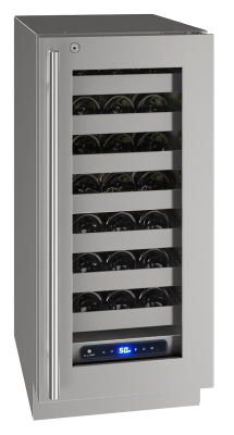 U-Line Wine Captain 15" Lock Right Hinge Stainless Frame 115v