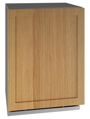 U-Line 24 Inch Indoor Wine Cooler with Panel Ready Solid Door
