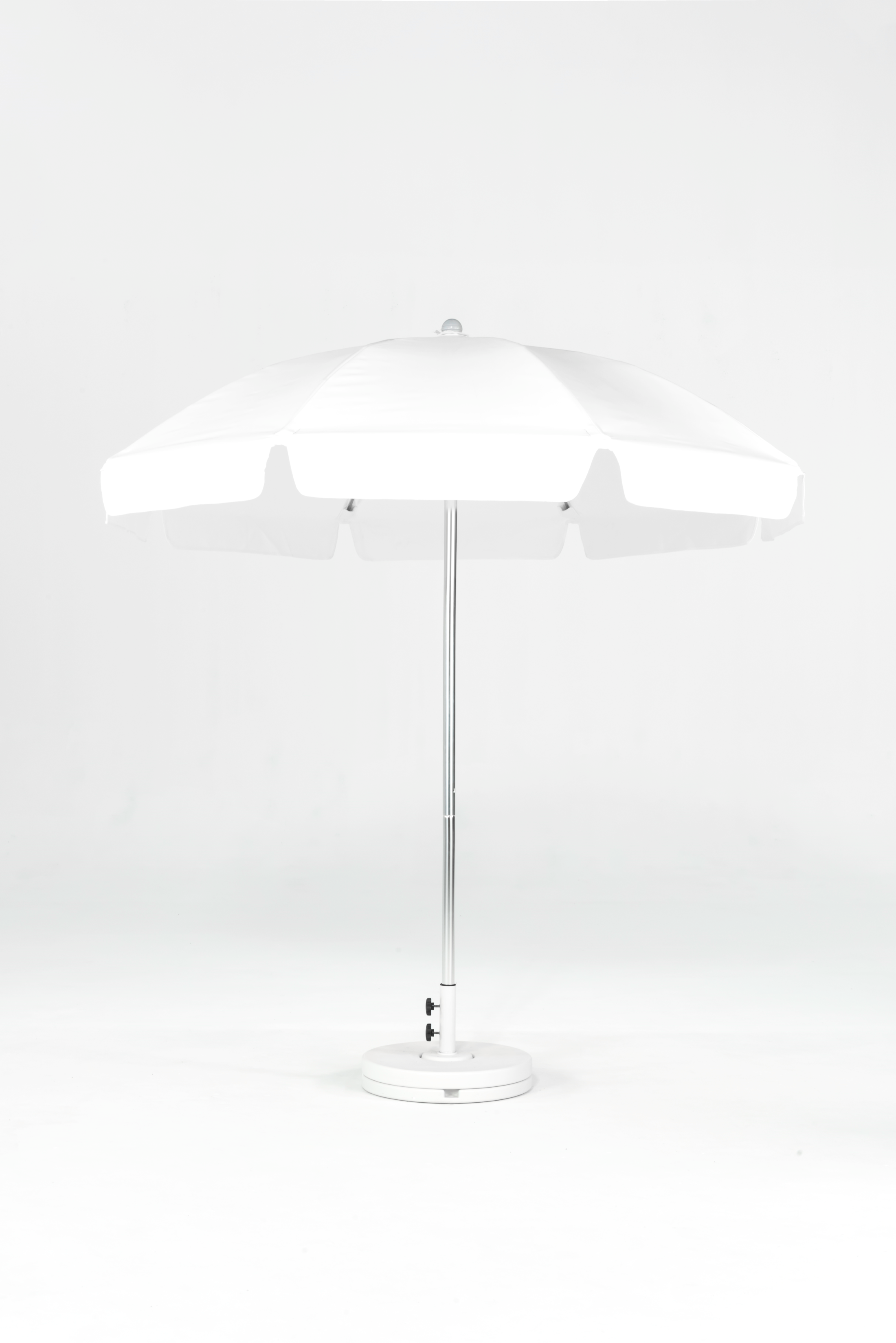 844FA 01-R099 White-Brushed Silver -  Manual Lift