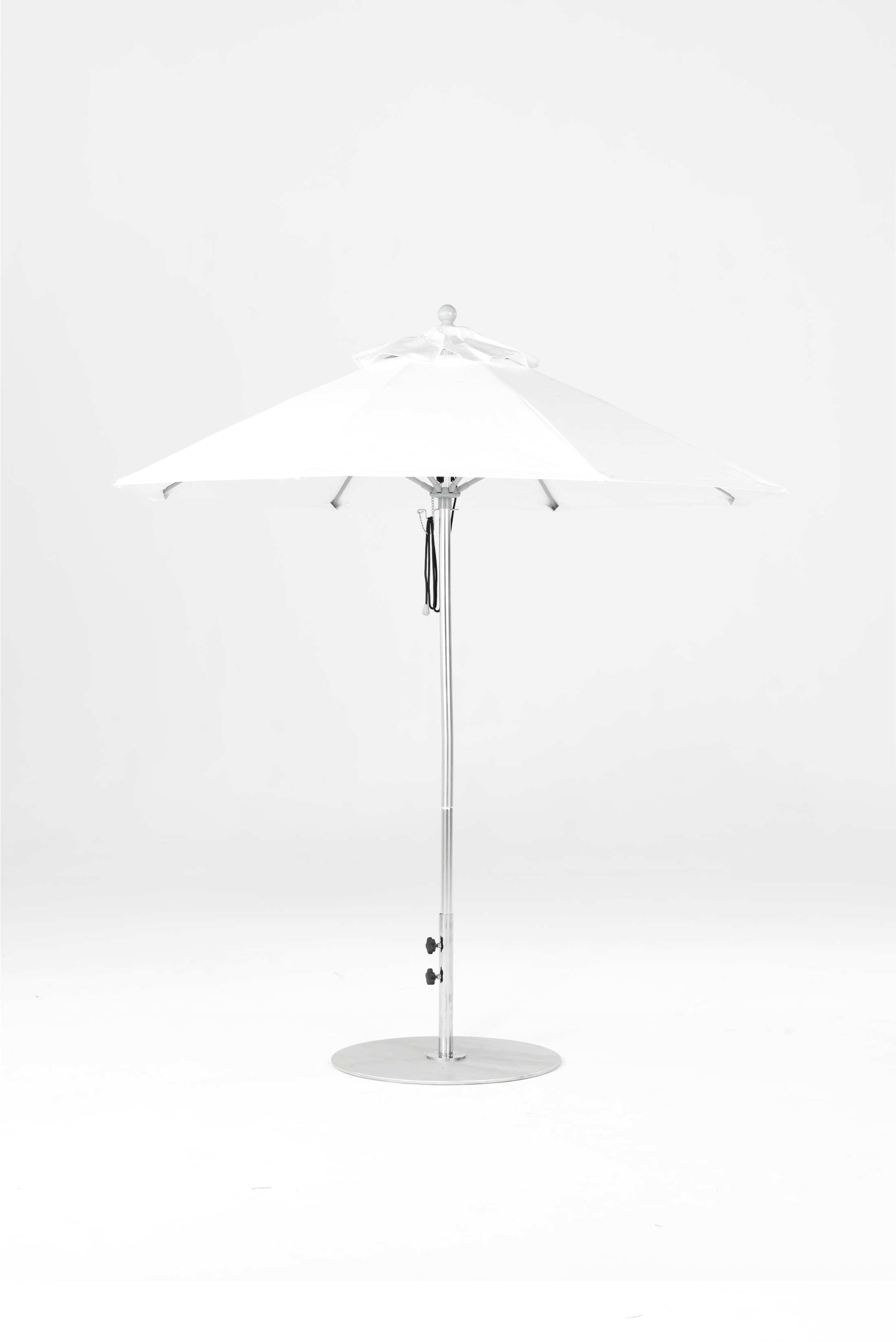 845FM-R099 White-Brushed Silver