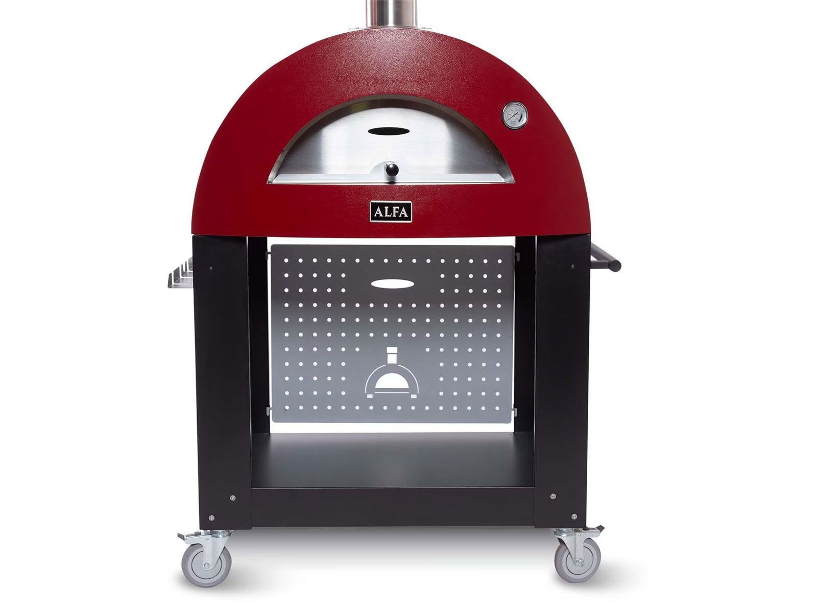 Alfa Pizza Oven Base for 3-Pizza Oven – Wrinkle Black
