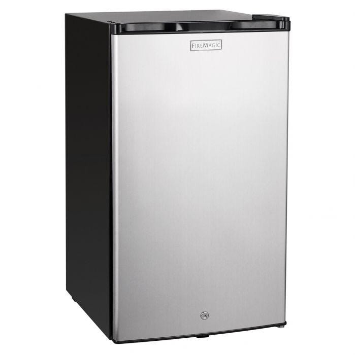 Fire Magic 20 Inch Outdoor Refrigerator with Solid Door and Lock