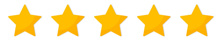 Five star 5 gold stars for revie e34d2c2c f019 4c06 ba16 1d648f3817c4