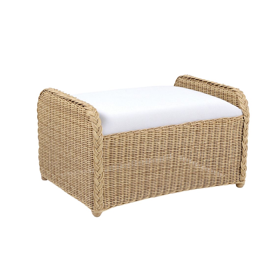Kingsley Bate Quogue Club Ottoman