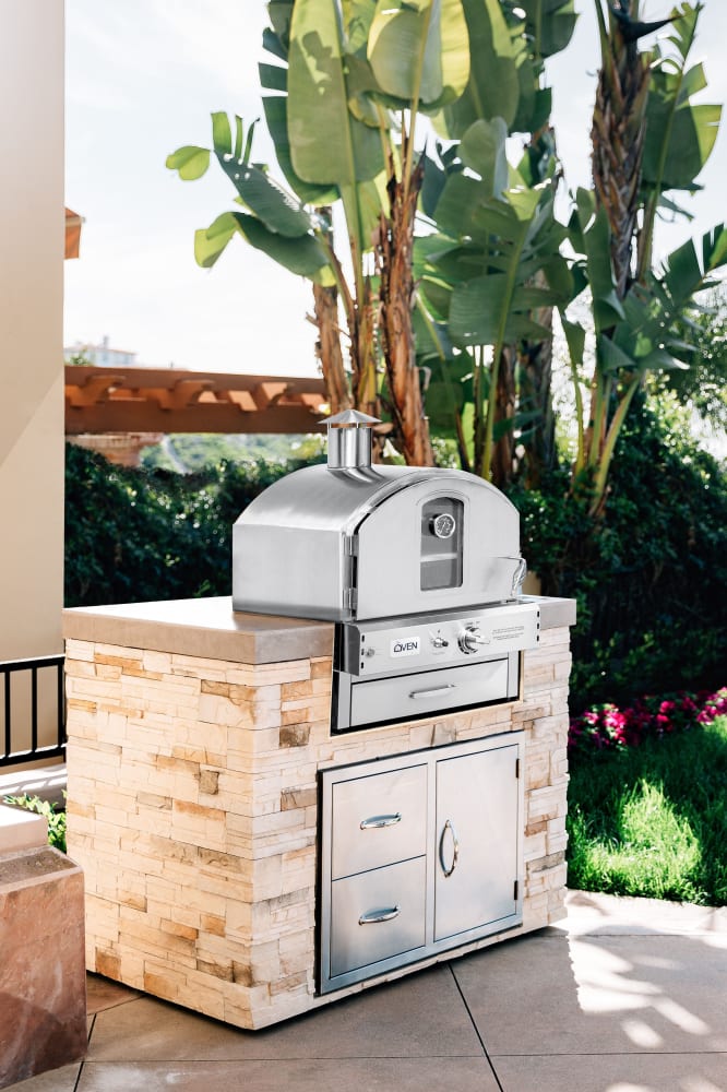 Summerset 23 Inch Outdoor Gas Fired Countertop Pizza Oven