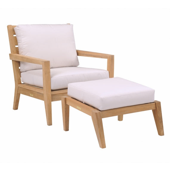 Kingsley Bate Algarve Deep Seating Ottoman