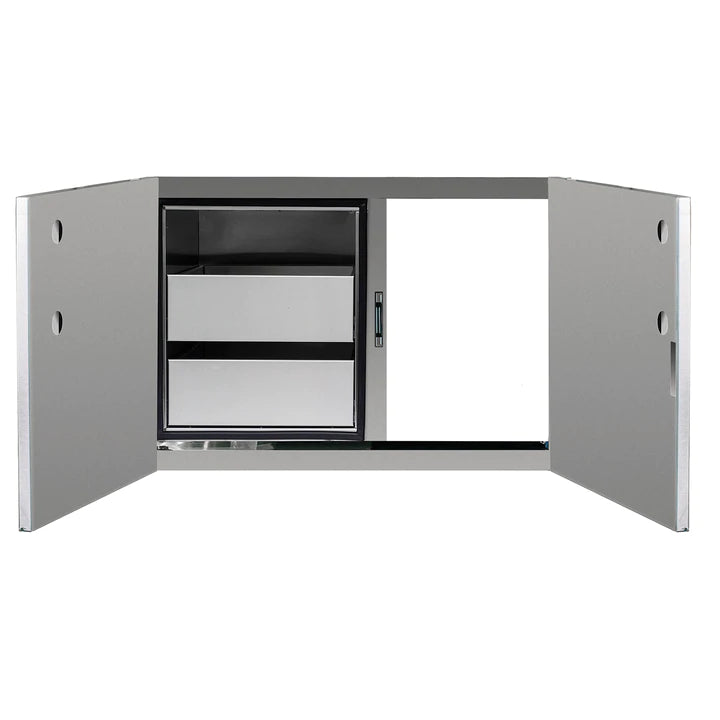 American Made Grills 36 Inch 2 Drawer Dry Storage Pantry and Access Door