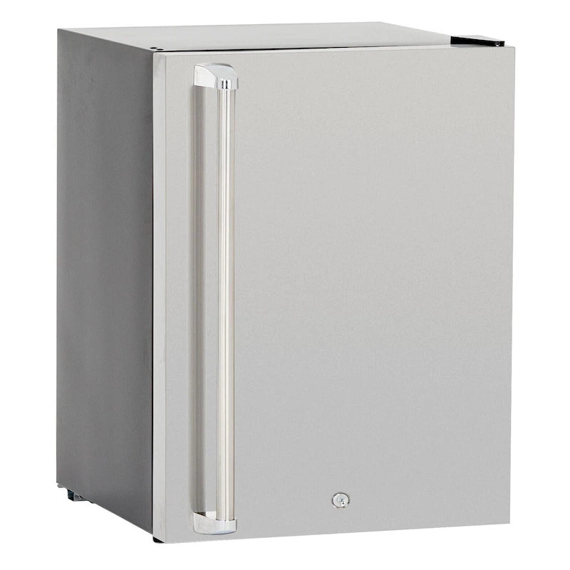 Summerset 21 Inch Outdoor Refrigerator with Solid Door and Lock