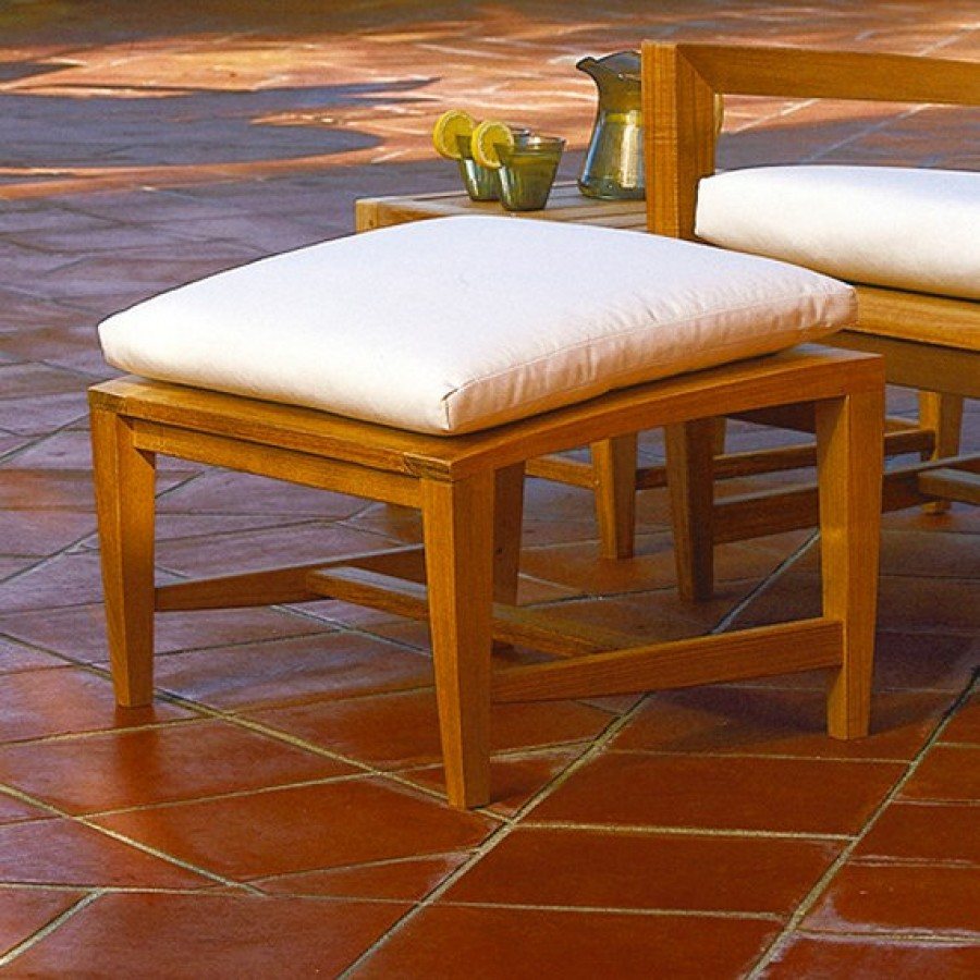 Kingsley Bate Amalfi Club Ottoman