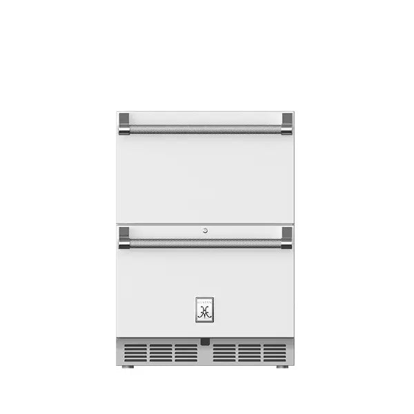 Hestan 24 Inch Outdoor Refrigerator with Drawers and Lock