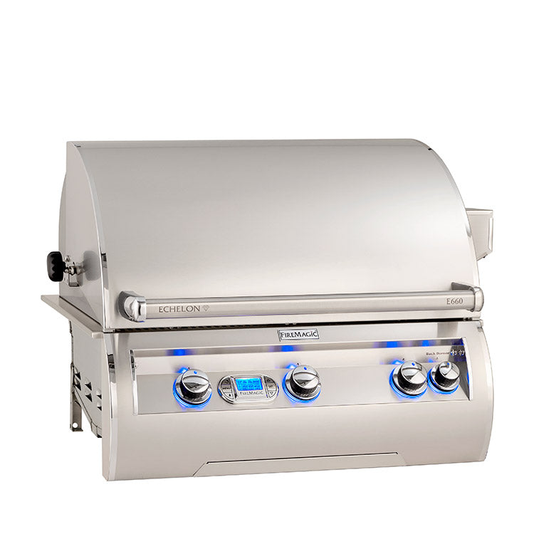 Fire Magic 30 Inch Echelon E660i Built In Grill with Rotisserie