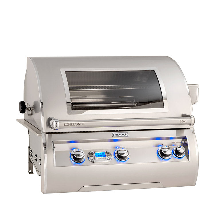 Fire Magic 30 Inch Echelon E660i Built In Grill with Rotisserie