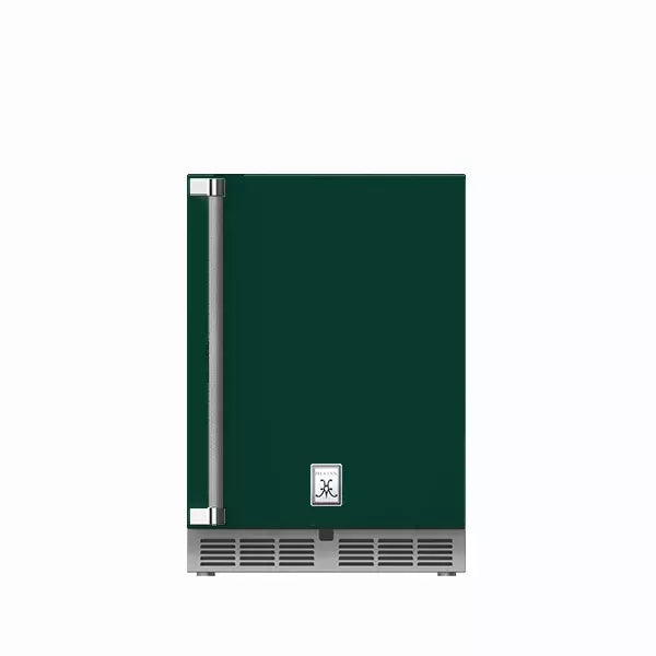 Hestan 24 Inch Outdoor Dual Zone Refrigerator with Solid  Door