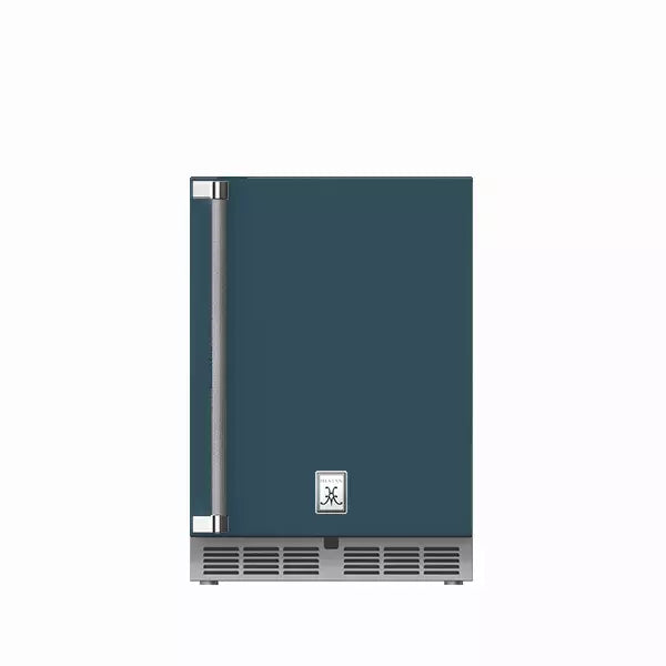 Hestan 24 Inch Outdoor Dual Zone Refrigerator with Solid  Door