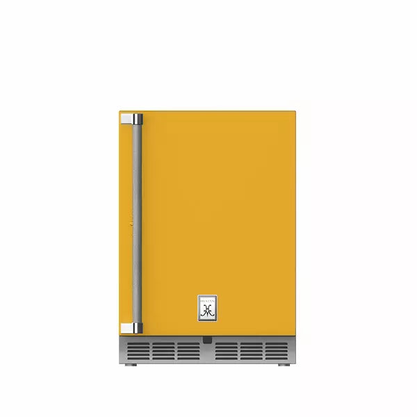 Hestan 24 Inch Outdoor Dual Zone Refrigerator with Solid  Door