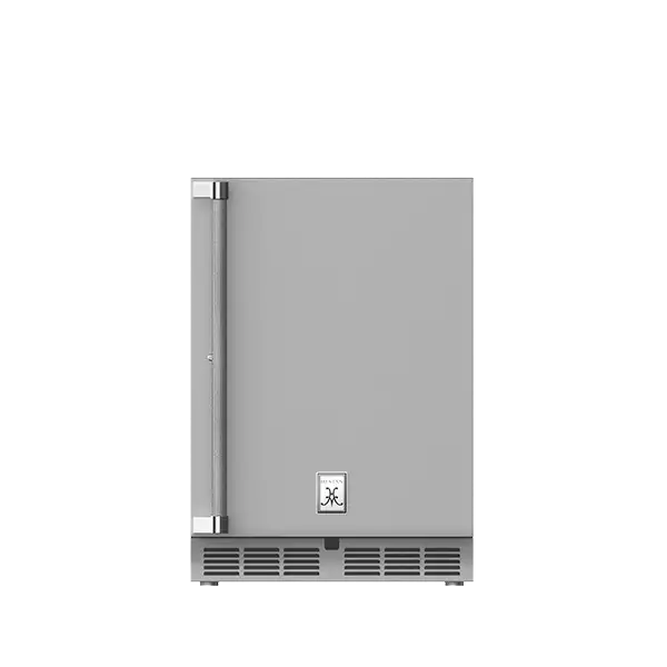 Hestan 24 Inch Outdoor Dual Zone Refrigerator with Solid  Door